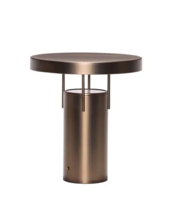Bringme Portable Bordlampe Batterilampe Bruneret Messing