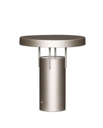 Bringme Portable Bordlampe Batterilampe Metallic Sand