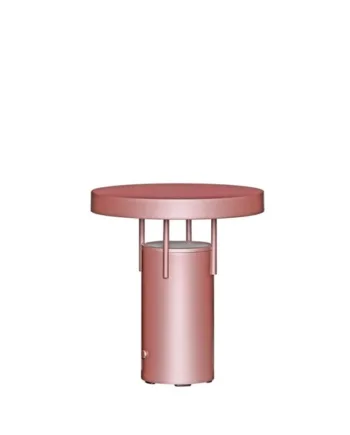 Bringme Portable Mini Bordlampe Batterilampe Metallic Pink