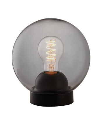 Bubbles Bordlampe Fra Halo Design ø18 Røgfarvet