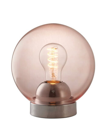 Bubbles Bordlampe Fra Halo Design ø18 Rosa