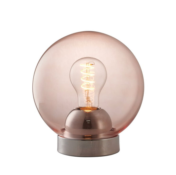 Bubbles Bordlampe Fra Halo Design ø18 Rosa