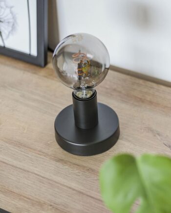 Canon Bordlampe Sort Metal