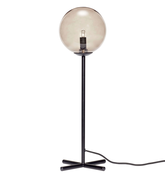 Champ Bordlampe Sort Smoke