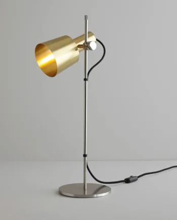 Chester Bordlampe Original Btc Børstet Messing