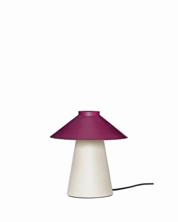 Chipper Bordlampe Burgundy Sand