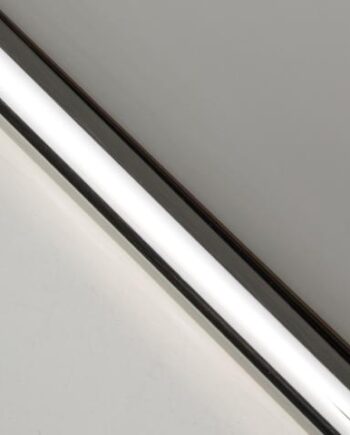 Classic Led Bordlampe Abc Lys Blank Krom