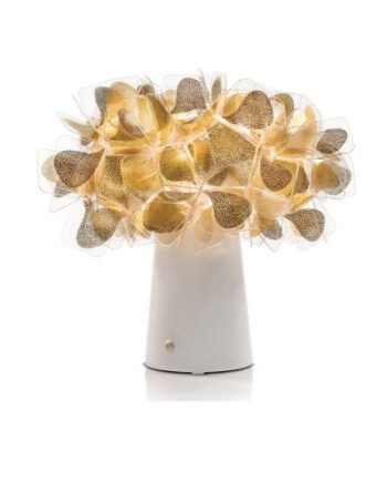 Clizia Mama Non Mama Bordlampe Med Batteri Fra Slamp Guld Hvid