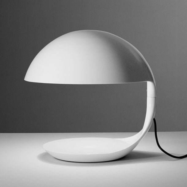 Cobra Bordlampe Fra Martinelli Luce Hvid