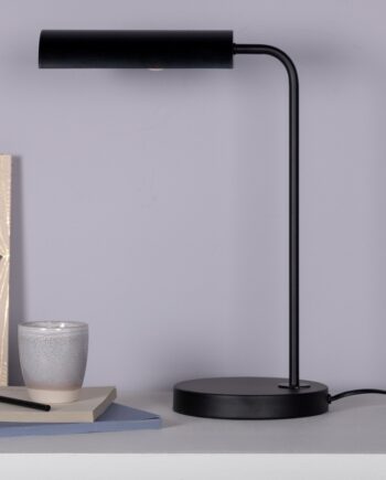 Conner Bordlampe Sort Metal