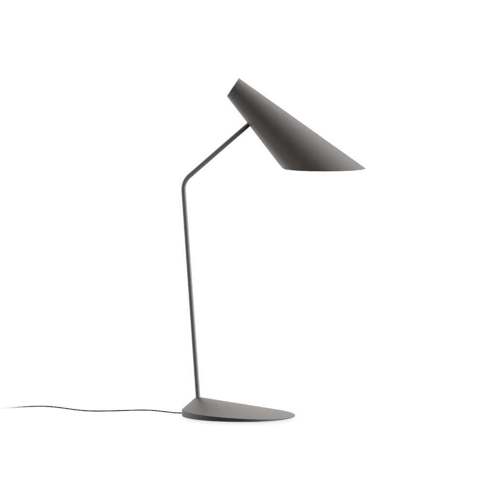 Cono Bordlampe Vibia Sort Grå