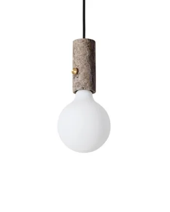 Core Pendel Bordlampe Nero Marquina