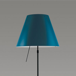Costanza Bordlampe D13 Luceplan Petroleum Blue