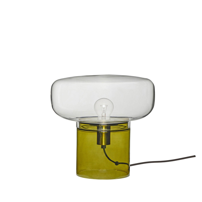 Crave Bordlampe Klar Mørkegrøn