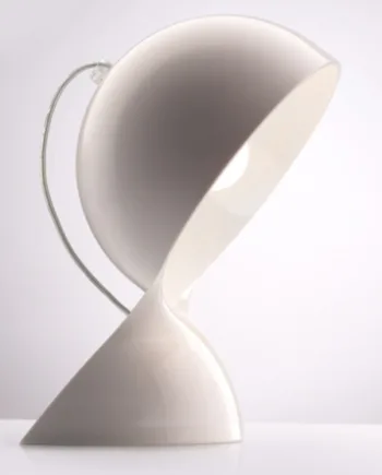 Daluamp  Bordlampe Hvid