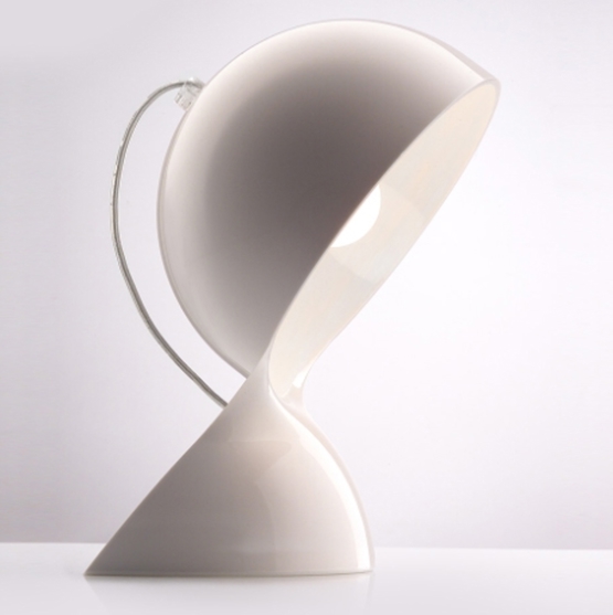 Daluamp Bordlampe Hvid
