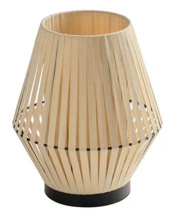 Decor Stripes Bordlampe Beige