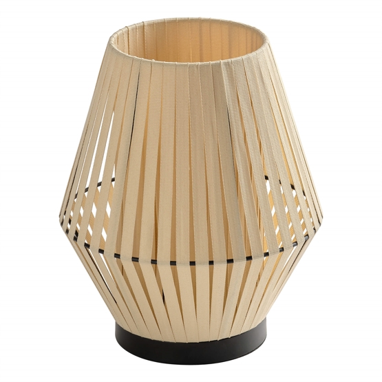 Decor Stripes Bordlampe Beige