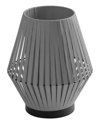 Decor Stripes Bordlampe Mørkegrå