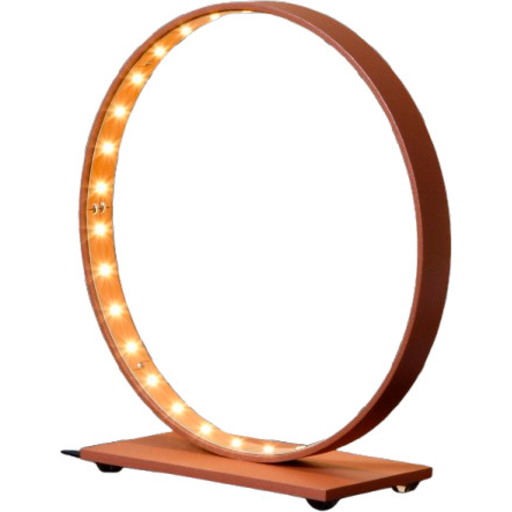 Deun Luminaires Nano Bordlampe Rustfarvet