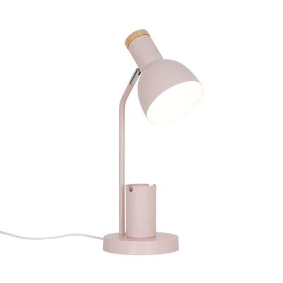 Devone Bordlampe Støvet Rosa