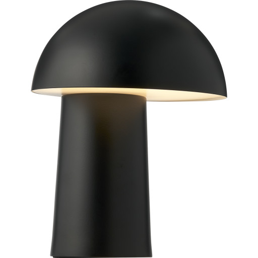 Dftp Faye Genopladelig Bordlampe Sort