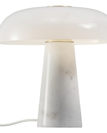 Dftp Glossy Bordlampe Hvid