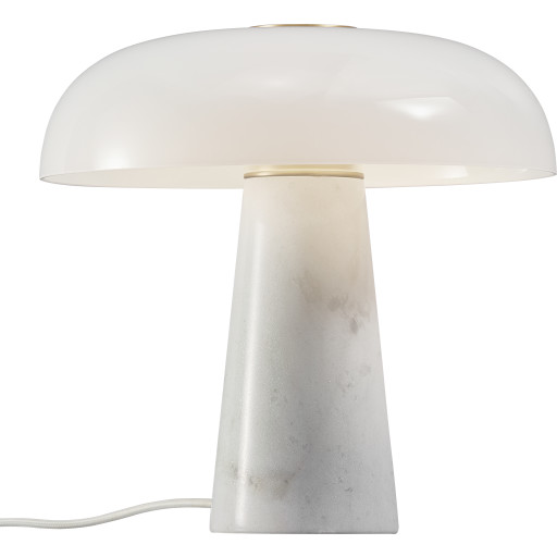 Dftp Glossy Bordlampe Hvid