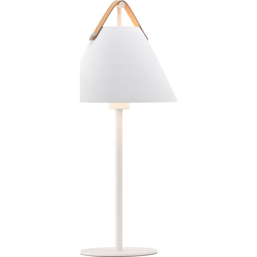 Dftp Strap Bordlampe Hvid