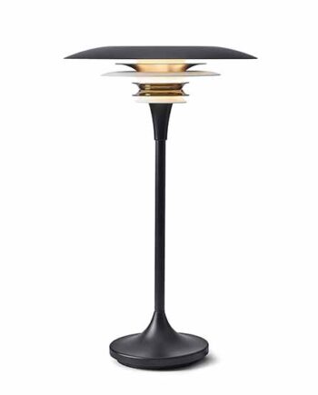 Diablo Bordlampe ø30 Mat Sort Messing