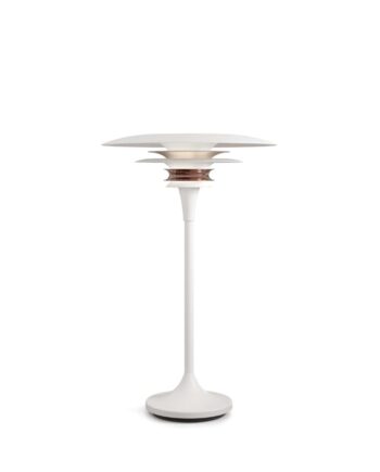 Diablo ø30 Bordlampe Mat Hvid Ros Belid