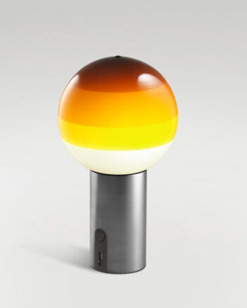 Dipping Light Transportabel Bordlampe Fra Marset Grafit Amber