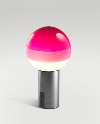 Dipping Light Transportabel Bordlampe Fra Marset Grafit Pink