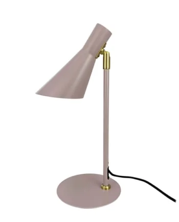 Dl12 Mini Bordlampe Beige Messing