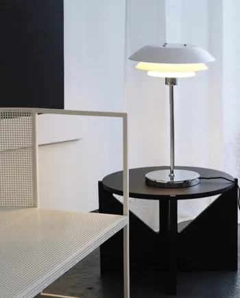Dl31 Bordlampe Hvid