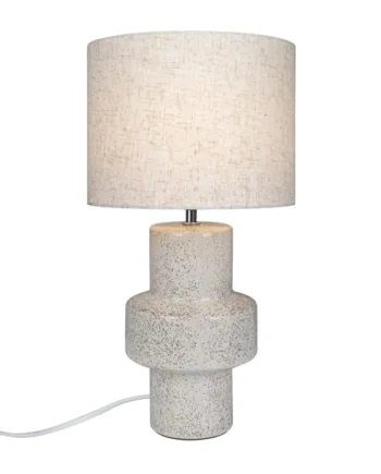 Dugan Bordlampe Beige