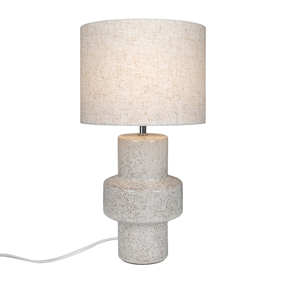 Dugan Bordlampe Beige