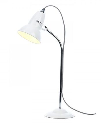 Duo Hvid Hvid Sort Ledn Anglepoise Bordlampe