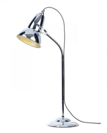 Duo Krom Hvid Sort Ledn Anglepoise Bordlampe