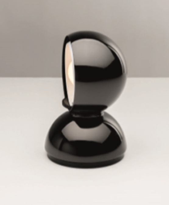 Eclisse Bordlampe Væglampe Mat Sort