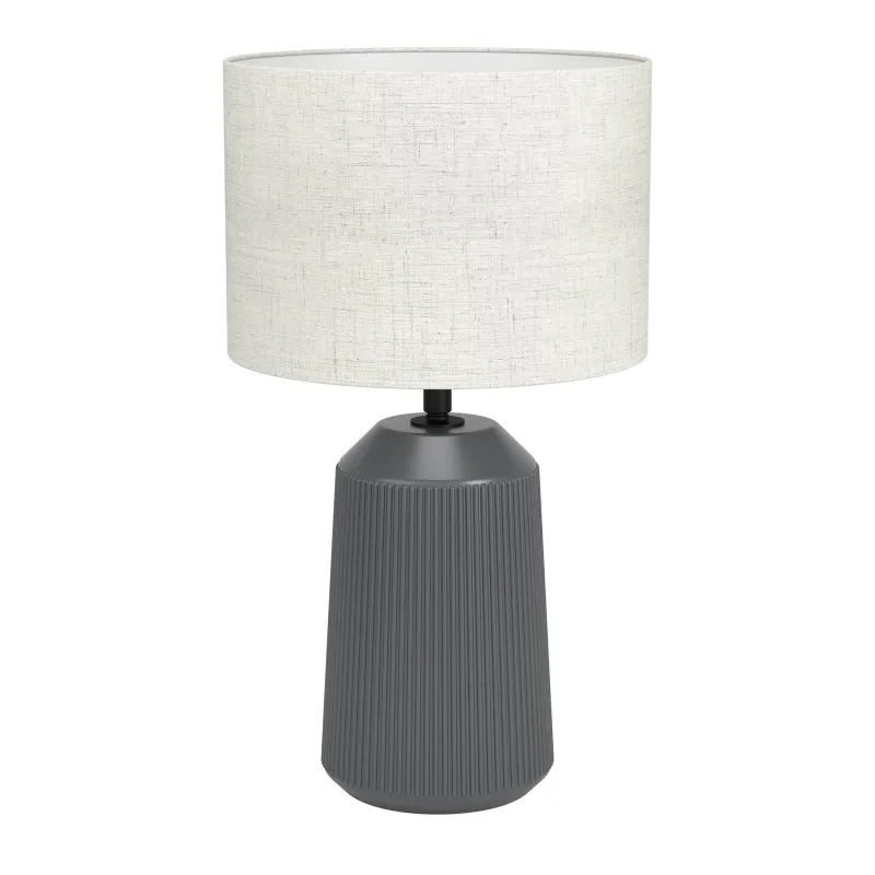 Eglo Capalbio Bord E27 Grå Natur Bordlampe 900824