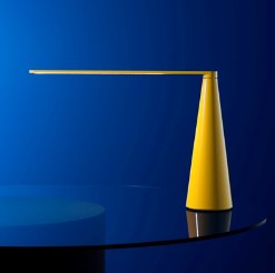 Elica Bordlampe Fra Martinelli Luce Gul