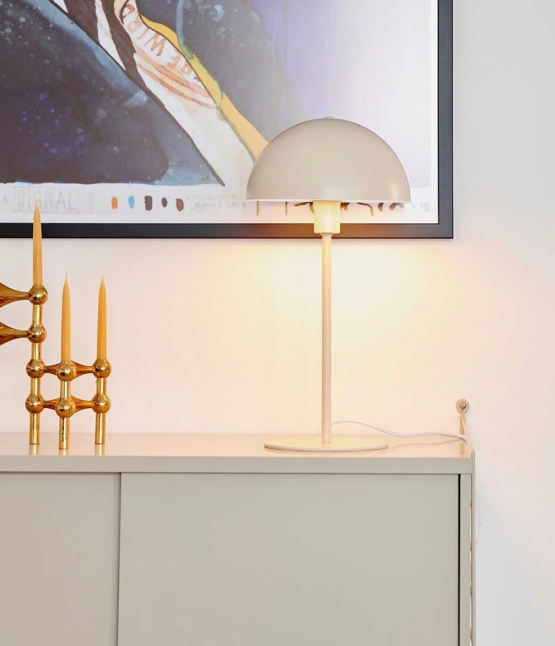 Ellen Bordlampe Beige