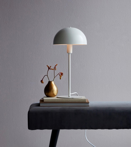 Ellen Bordlampe Hvid