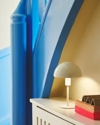 Ellen Mini Bordlampe Hvid