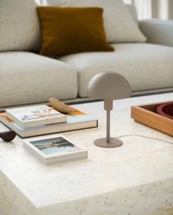 Ellen Mini Bordlampe Lys Brun