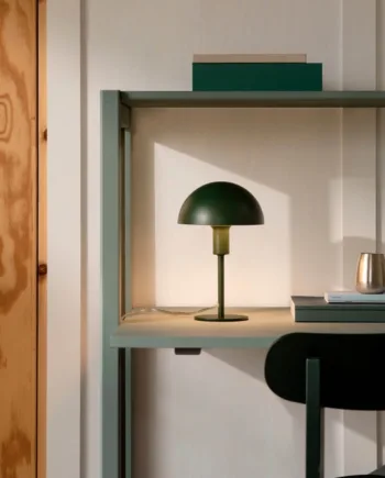 Ellen Mini Bordlampe Mørk Grøn