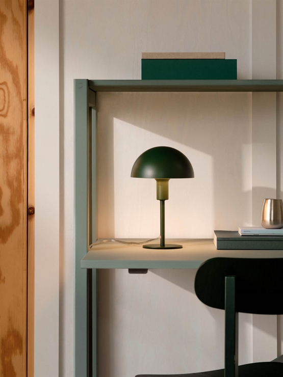 Ellen Mini Bordlampe Mørk Grøn