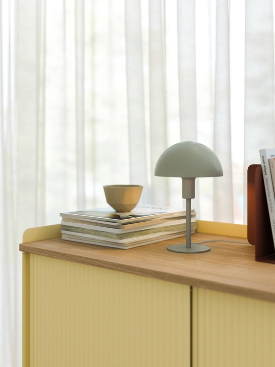 Ellen Mini Bordlampe Støvet Grøn