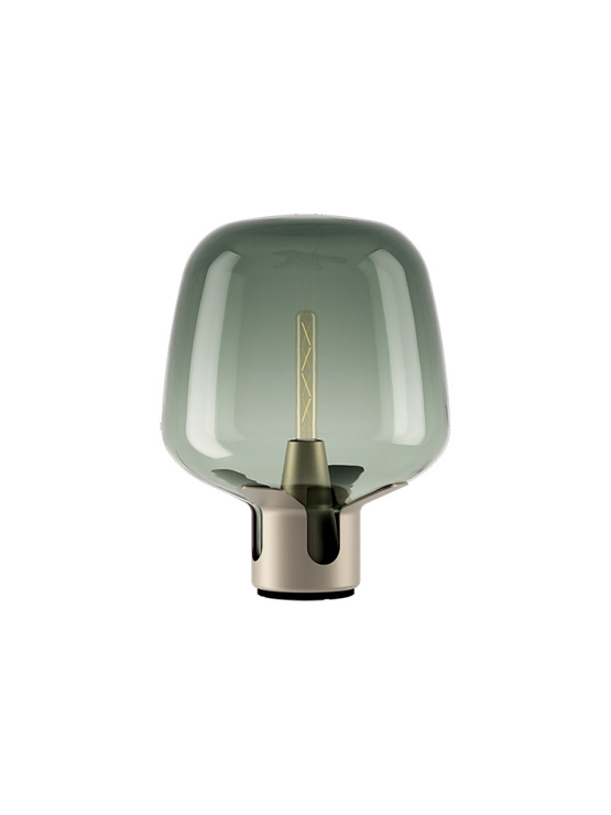 Flar Medium Bordlampe Pearl Turquoise